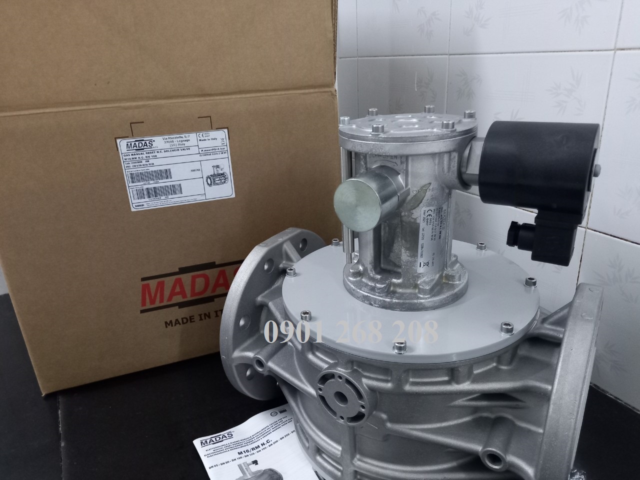 VAN ĐIỆN TỪ MADAS DN100
